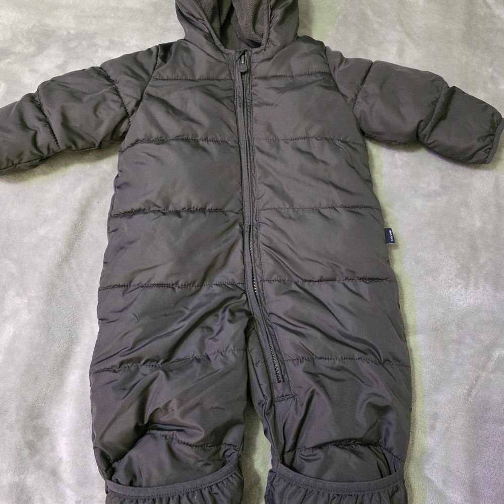 GAP Baby ColdControl Max Snowsuit in Dark Gray Sz 3/6 Months